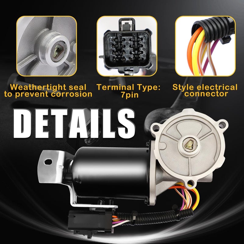 Fexhull 600-922 Transfer Case Motor Fit for Mercury Mountaineer 2001 | Fit for Ford Explorer: 2001 | Fits Borg Warner 4405 Transfer Case, ID No. 1L54 7A195-AC, OE YL2Z7G360A - Image 2